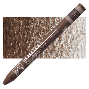 Caran Dache Neocolor II Aquarelle Pastel Boya 7500-028 Toledo Brown - 1