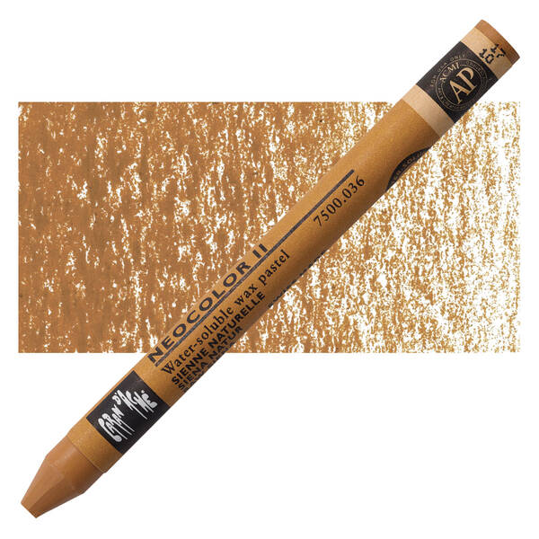 Caran Dache Neocolor II Aquarelle Pastel Boya 7500-036 Raw Sienna - 1