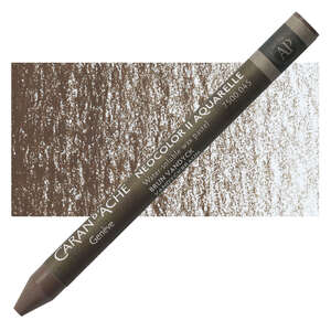 Caran Dache Neocolor II Aquarelle Pastel Boya 7500-045 Vandycke Brown - 1