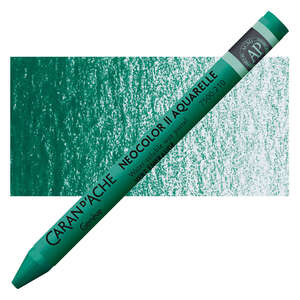 Caran Dache Neocolor II Aquarelle Pastel Boya 7500-210 Emerald Green - 1