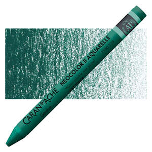 Caran Dache Neocolor II Aquarelle Pastel Boya 7500-229 Dark Green - 1