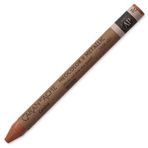 Caran Dache Neocolor II Aquarelle Pastel Boya 7500-497 Bronze - 3