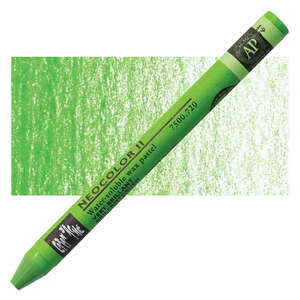 Caran Dache Neocolor II Aquarelle Pastel Boya 7500-720 Bright Green - 1