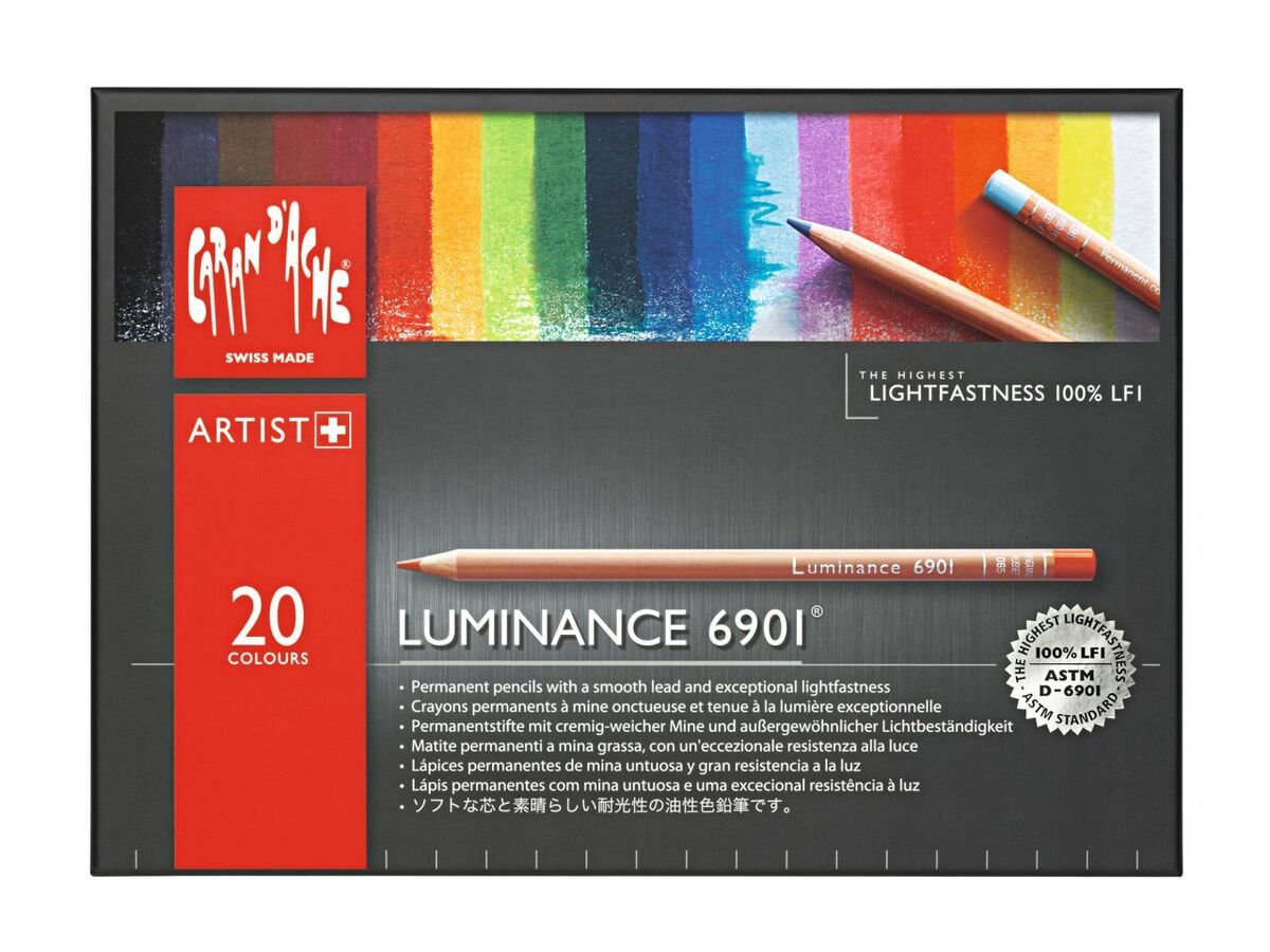 Carandache Artist Luminance Colors 6901-720 20 Renk