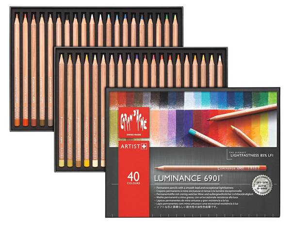 Carandache Artist Luminance Colors 6901-740 40 Renk - 2