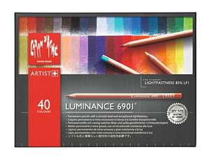 Caran Dache - Carandache Artist Luminance Colors 6901-740 40 Renk