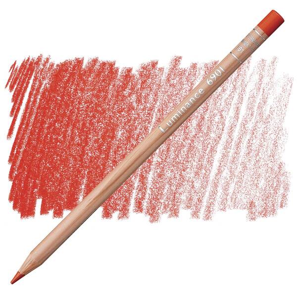 Carandache Artist Luminance Pencil 6901-061 Permanent Red - 1