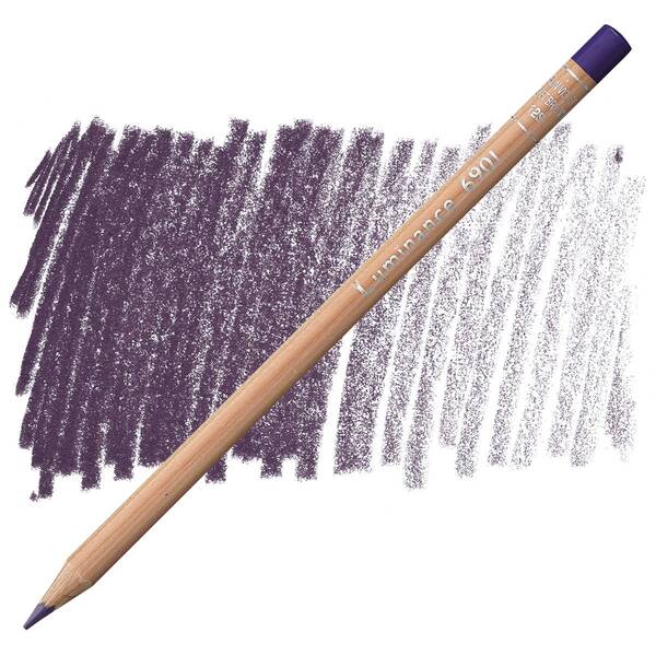 Carandache Artist Luminance Pencil 6901-129 Violet Brown - 1