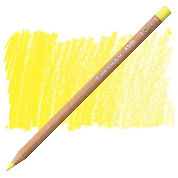 Carandache Artist Luminance Pencil 6901-240 Lemon Yellow - 1