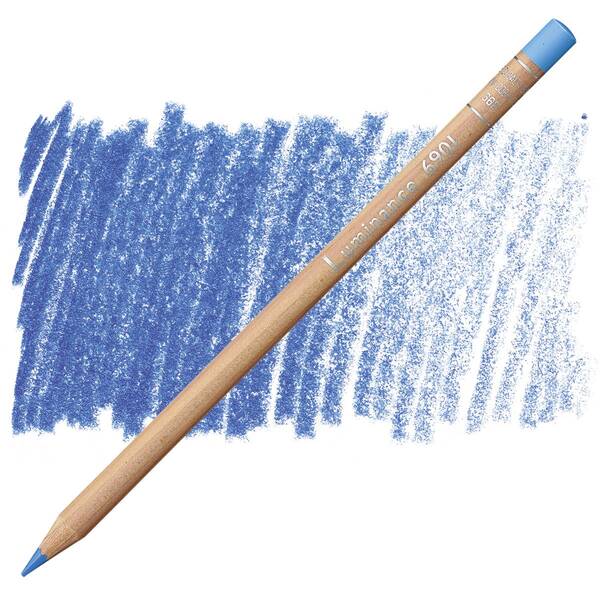Carandache Artist Luminance Pencil 6901-662 Genuine Cobalt Blue