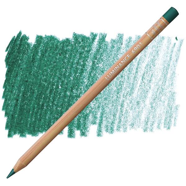 Carandache Artist Luminance Pencil 6901-729 Dark English Green - 1