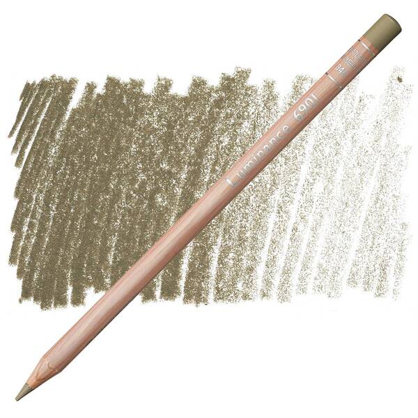 Carandache Artist Luminance Pencil 6901-846 Raw Umber 50% - 1