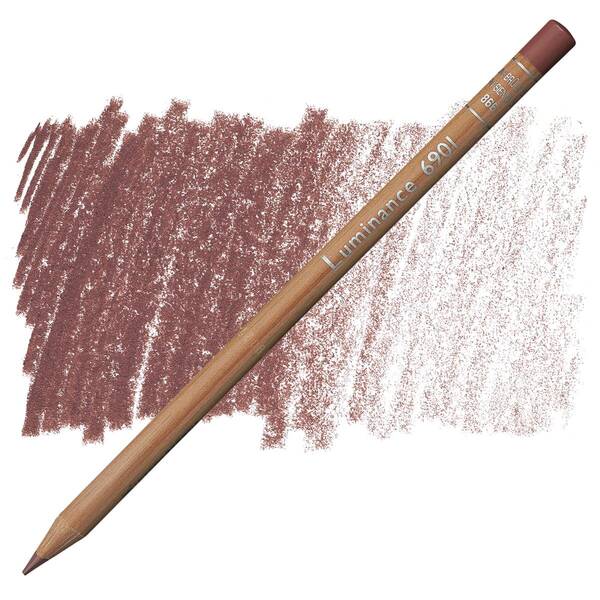 Carandache Artist Luminance Pencil 6901-866 Burnt Sienna 50% - 1