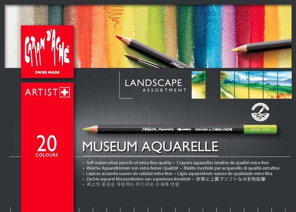Carandache Artist Museum Aquarele 20 Clrs 3510-420