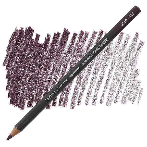 Carandache Museum Aquarelle 3510-106 Dark Plum - 1