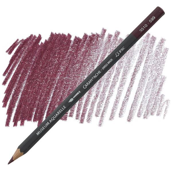 Carandache Museum Aquarelle 3510-599 Crimson Aubergine - 1