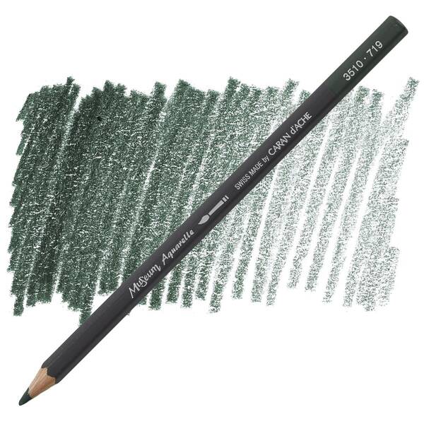 Carandache Museum Aquarelle 3510-719 Dark Phthalocyanine Green - 1