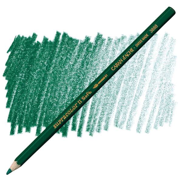 Carandache Supracolor Kuruboya Kalemi 3888-229 Dark Green - 1