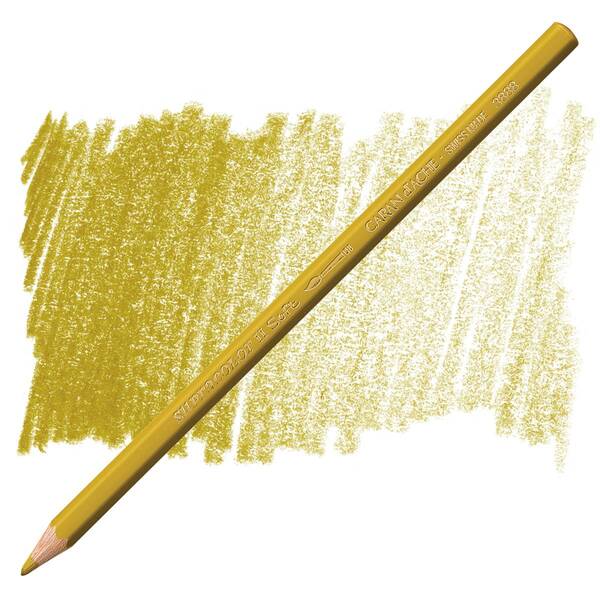 Carandache Supracolor Kuruboya Kalemi 3888-025 Green Ochre - 1