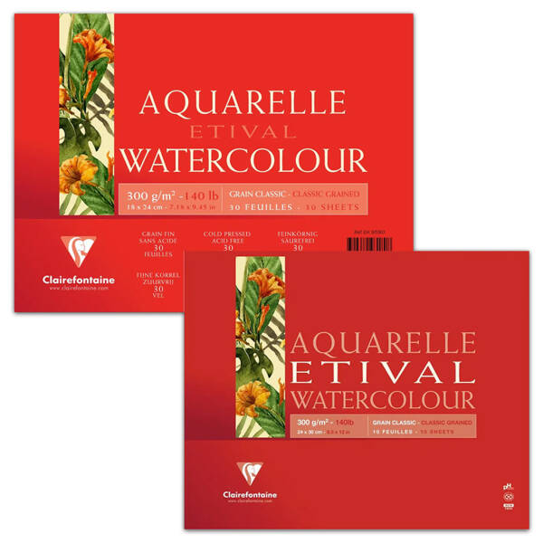 Clairefontaine Etival Sulu Boya Defterleri - 1