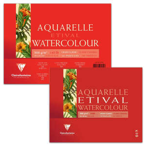 Clairefontaine Etival Sulu Boya Defterleri - Clairefontaine