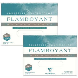 Clairefontaine Flamboyant Sulu Boya Defterleri - Clairefontaine