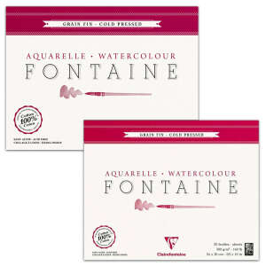 Clairefontaine Fontaine Sulu Boya Defterleri - Clairefontaine