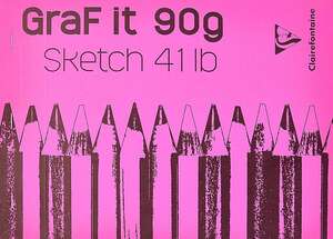 Clairefontaine Graf-It Çizim Defteri A4 90gr 80 Yaprak - 2