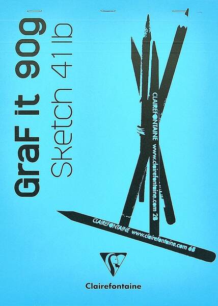 Clairefontaine Graf-It Çizim Defteri A4 90gr 80 Yaprak