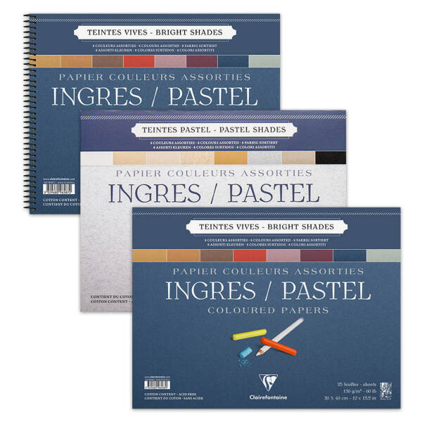 Clairefontaine Ingres Pastel Boya Defterleri - 1