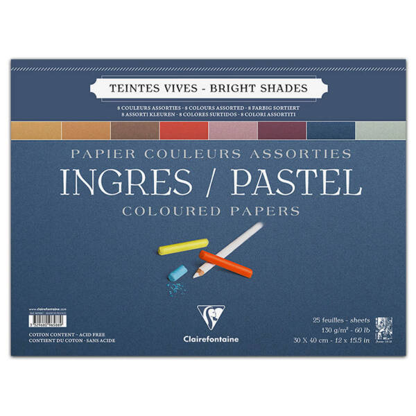 Clairefontaine Ingres Pastel Boya Defterleri - 2