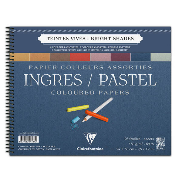 Clairefontaine Ingres Pastel Boya Defterleri - 4