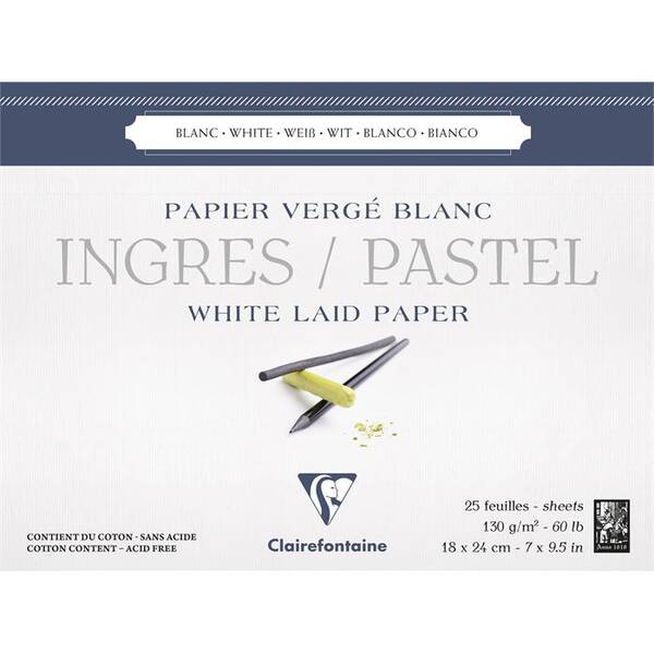 Clairefontaine ip96481 Pastel Blok 18X24 130Gr 25Yp Uzun - 1