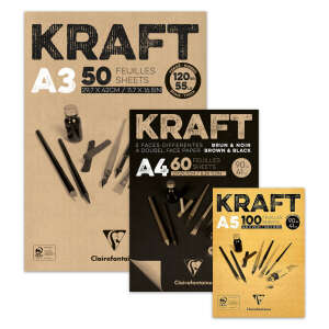 Clairefontaine Kraft Pad Eskiz Defterleri - Clairefontaine