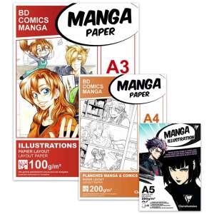 Clairefontaine Manga Paper Marker Defterleri - Clairefontaine