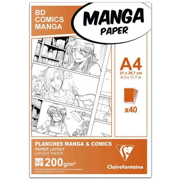 Clairefontaine Manga Paper Marker Defterleri - 3