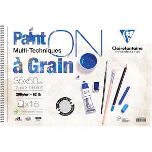 Clairefontaine Paint-On A Grain Multi Teknik Çizim Defterleri - 5