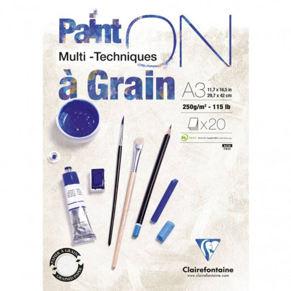 Clairefontaine Paint-On A Grain Multi Teknik Çizim Defterleri - 4