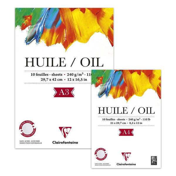  Clairefontaine Yağlı Boya Defterleri - 1