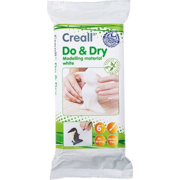 Creall Do&Dry Hava İle Kuruyan Seramik Hamuru 500gr Beyaz