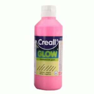 Creall Glow Karanlıkta Parlayan Boya 250ml Pembe - Creall