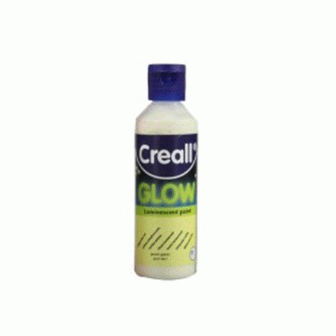 Creall Glow Karanlıkta Parlayan Boya 80ml Yeşil