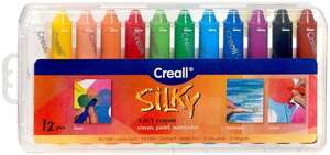 Creall - Creall Silky Crayon 12'Li
