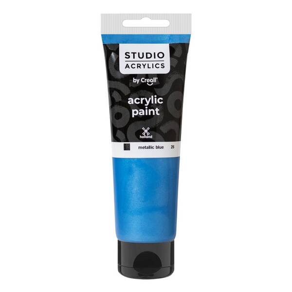 Creall Studio Akrilik Boya 120 Ml 26 Metallic Blue - 1