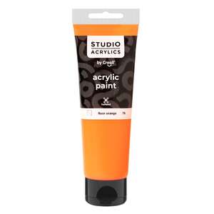 Creall Studio Akrilik Boya 120 Ml 76 Fluorescent Orange - Creall