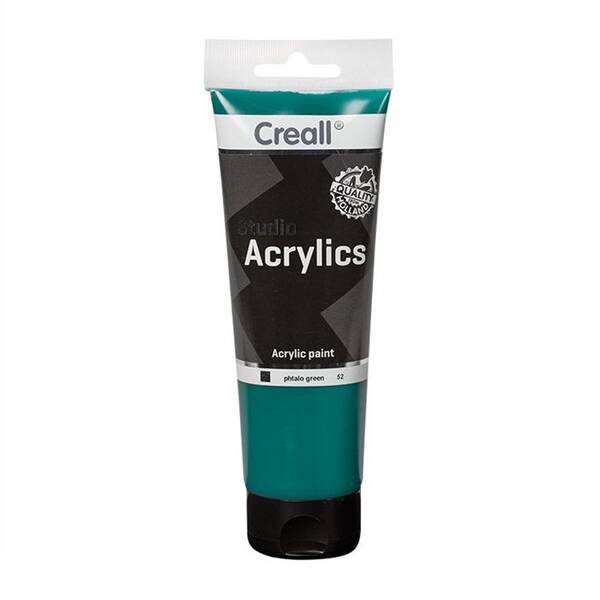 Creall Studio Akrilik Boya 250 Ml 52 Phtalo Green - 1