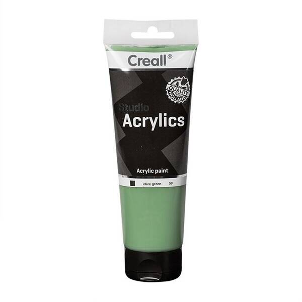 Creall Studio Akrilik Boya 250 Ml 59 Olive Green - 1