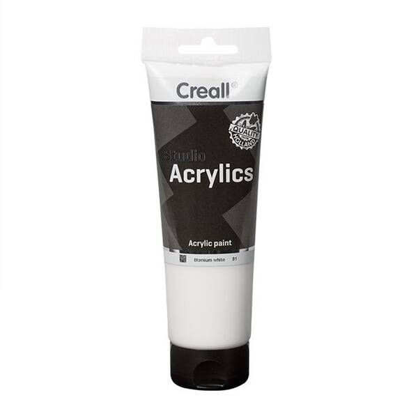 Creall Studio Akrilik Boya 250 Ml 81 Titanium White - 1