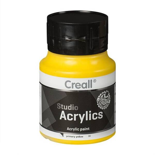 Creall Studio Akrilik Boya 500 Ml 06 Primary Yellow - 1