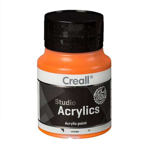 Creall Studio Akrilik Boya 500 Ml 09 Orange - 1